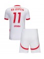 RB Leipzig Lois Openda #11 Kotipaita Lasten 2024-25 Lyhythihainen (+ shortsit)